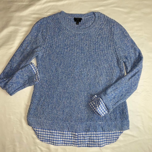 Talbots Sweaters - Talbots Pima Cotton Layer Sweatshirt